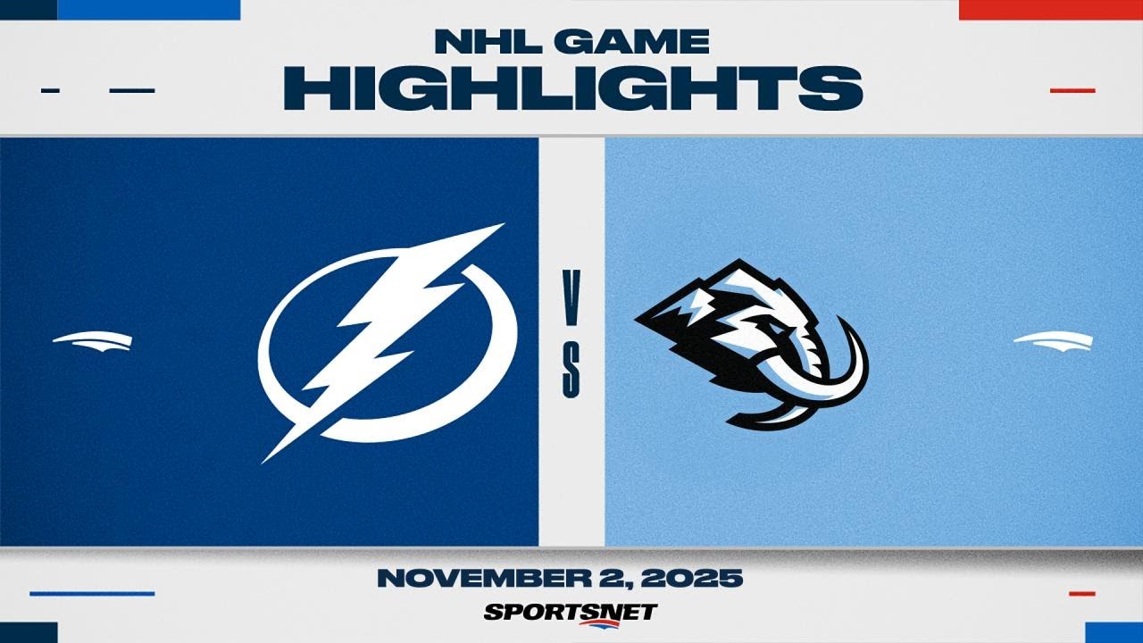 NHL Highlights: Lightning vs. Mammoth 🏒