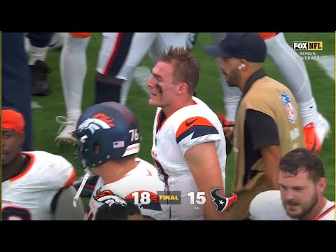 Bo Nix DOMINATES In 4th Quarter COMEBACK As Denver Broncos WIN Over Houston | NFL POST GAME REACTION