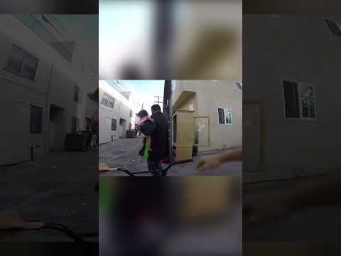 Almost Crashed Into A Gang Member In Compton Riding BMX 😵