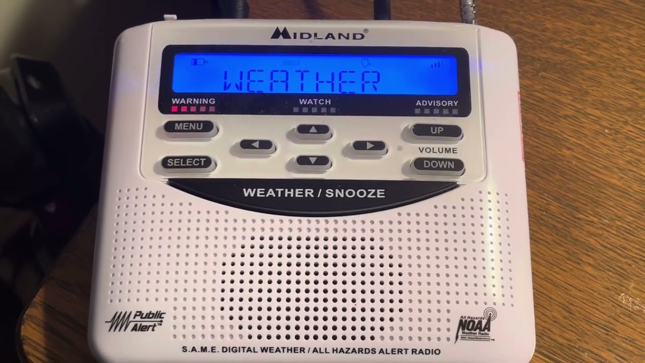 Severe Thunderstorm Warning Issued for Large Hail Threat