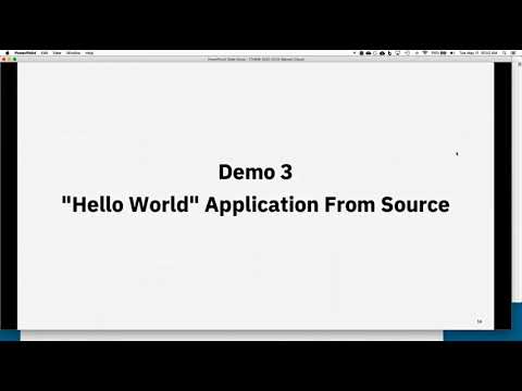 IBM Cloud Code Engine: go cloud native quickly - running an application from source code