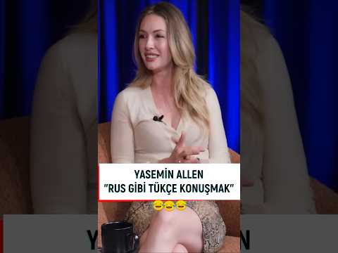 Rus Gibi Türkçe Konuşmak 😅  #komeditcom #yaseminallen #taklit #komedi #rus #rusça #komik #shorts