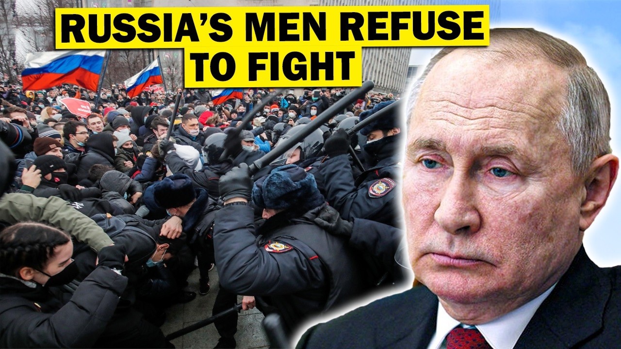 Moscow Faces Unrest as 80M Russians Oppose Putin's War 🇷🇺