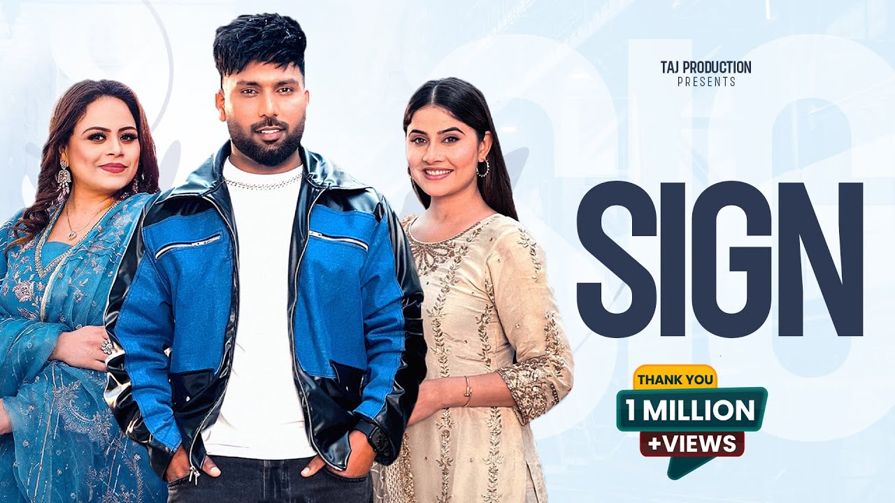 🔥 New Punjabi Song 'Sign' by Jaggi Sidhu & Gurlez Akhtar | Official Music Video 2025