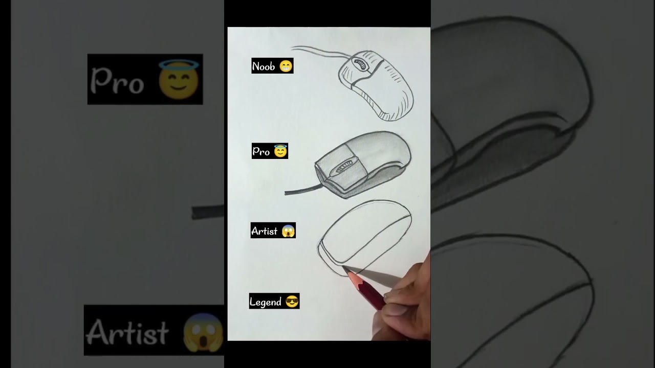 Computer Mouse Drawing π¨
