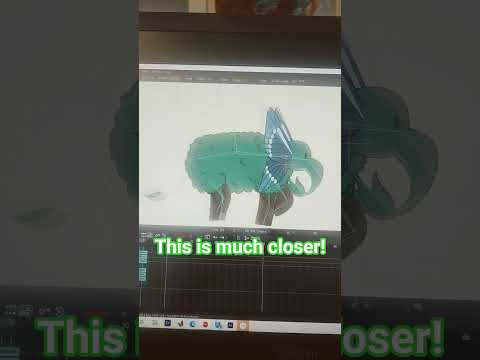 The run is starting to run~ Moho Animation - the Elusive Green Elephant | Cartoon Animation