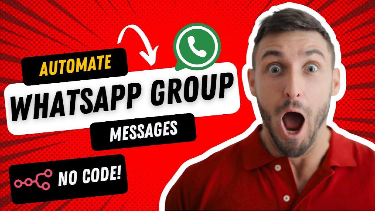 Automate WhatsApp Group Messages in MINUTES with n8n! Save HOURS! ๐