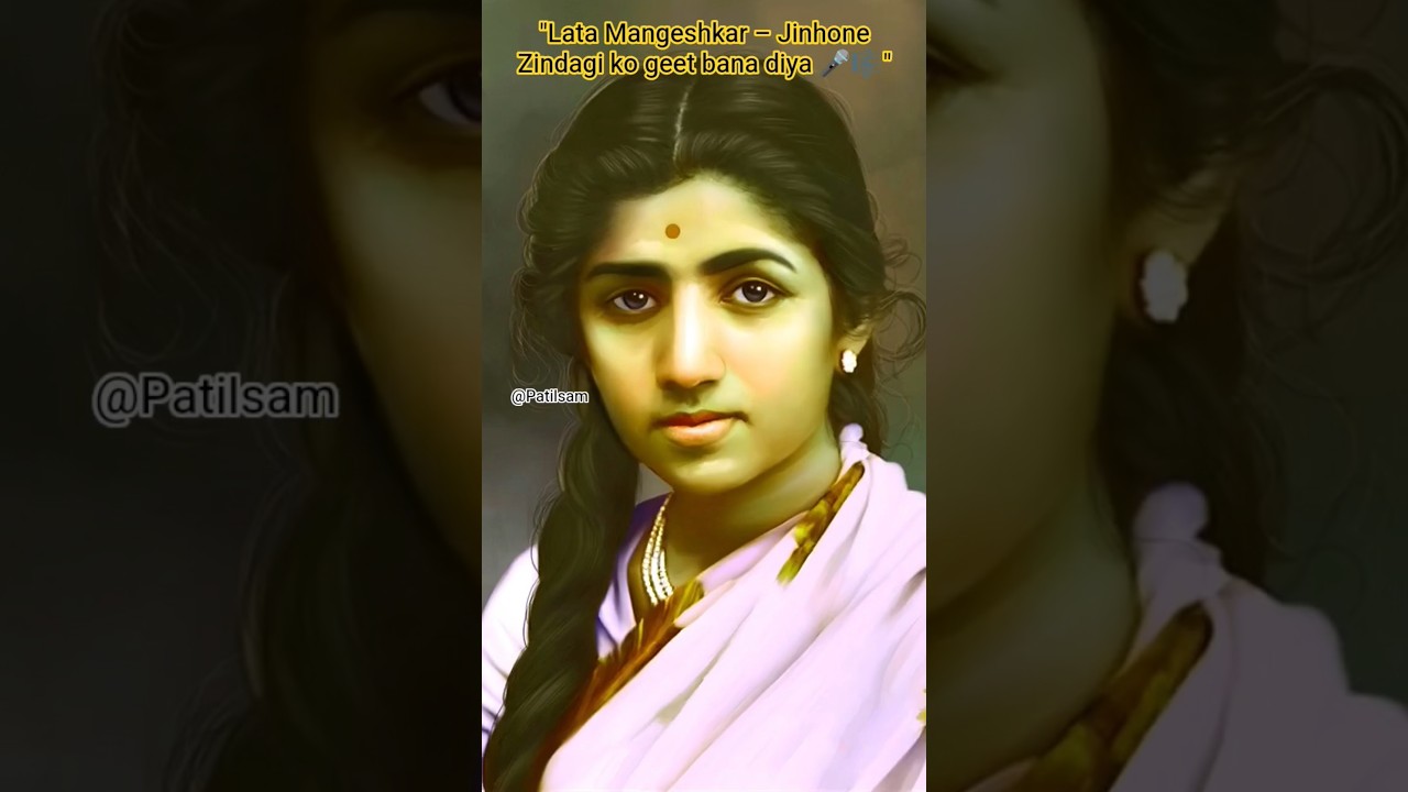 Zindagi Pyar Ka Geet Hai | Lata Mangeshkar 🎶