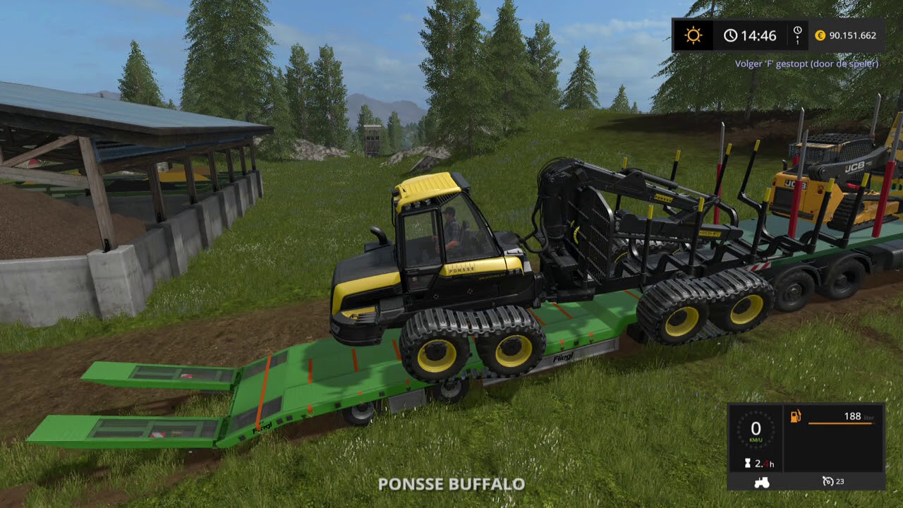 Farming Simulator 2017: Logging on Goldcrest Valley π