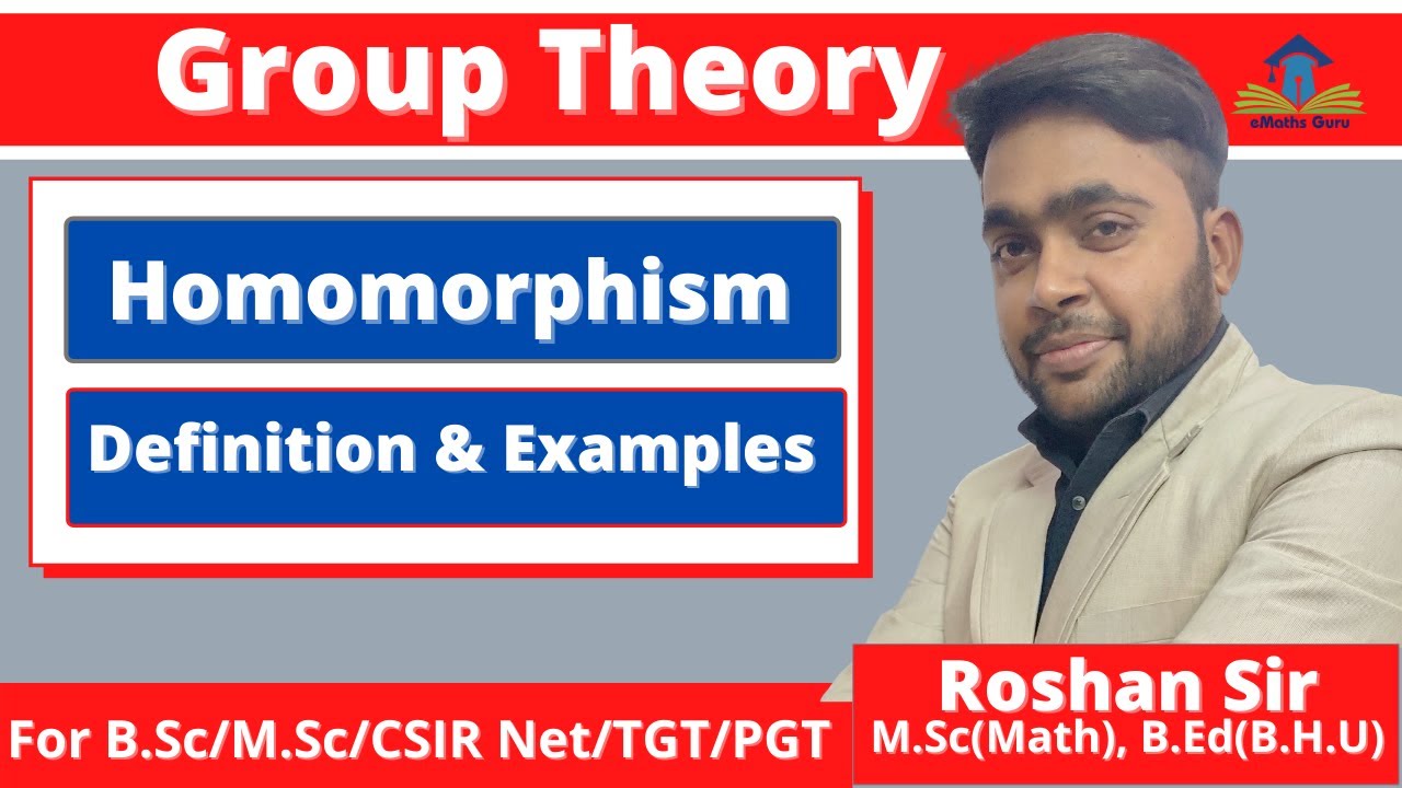 Group Theory | Homomorphism: Definition and Examples