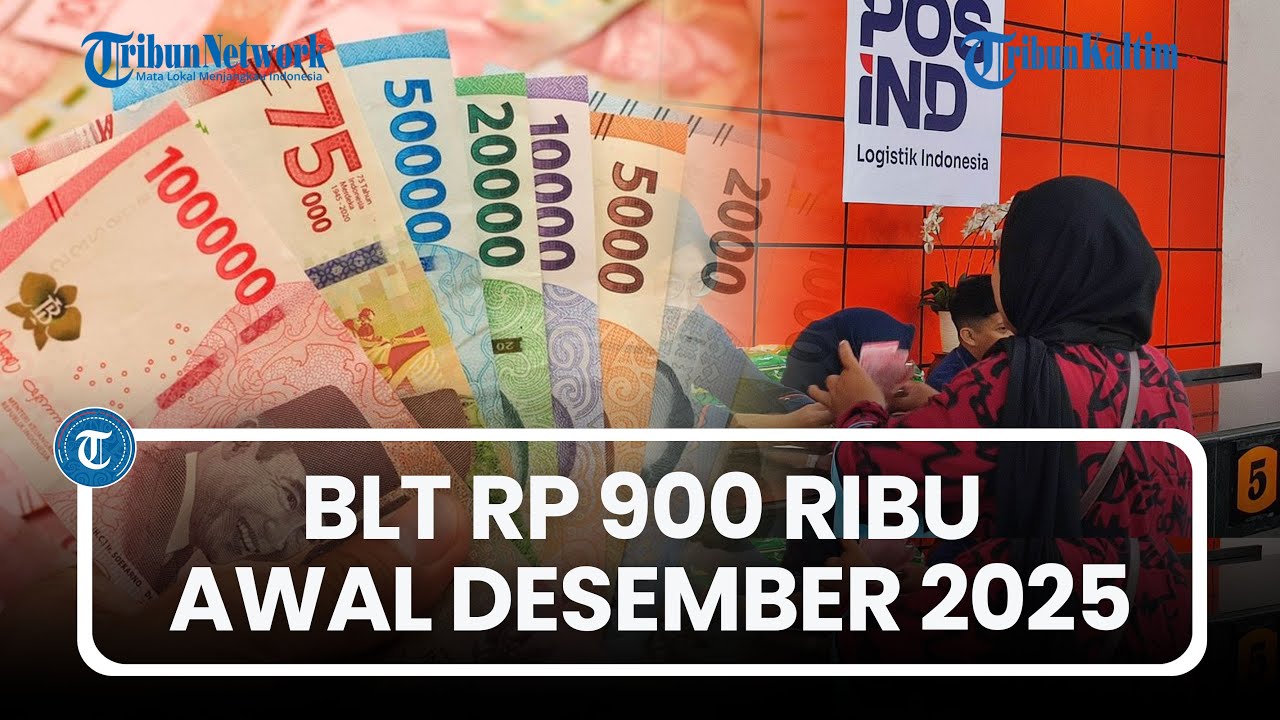 BLT RP900 Ribu Cair Lagi Awal Desember 2025, Berikut Cara Cek Penerima Resmi dari Kemensos