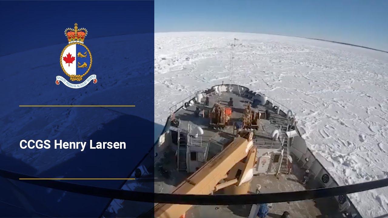 CCGS Henry Larsen Assists Ferry in Strait of Belle Isle 🚢