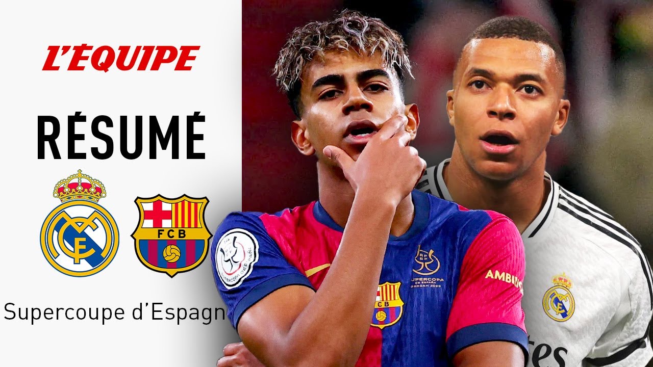 Supercoupe 2025 - Finale Époustouflante : Le Barça Domine le Real Madrid dans un Match Palpitant