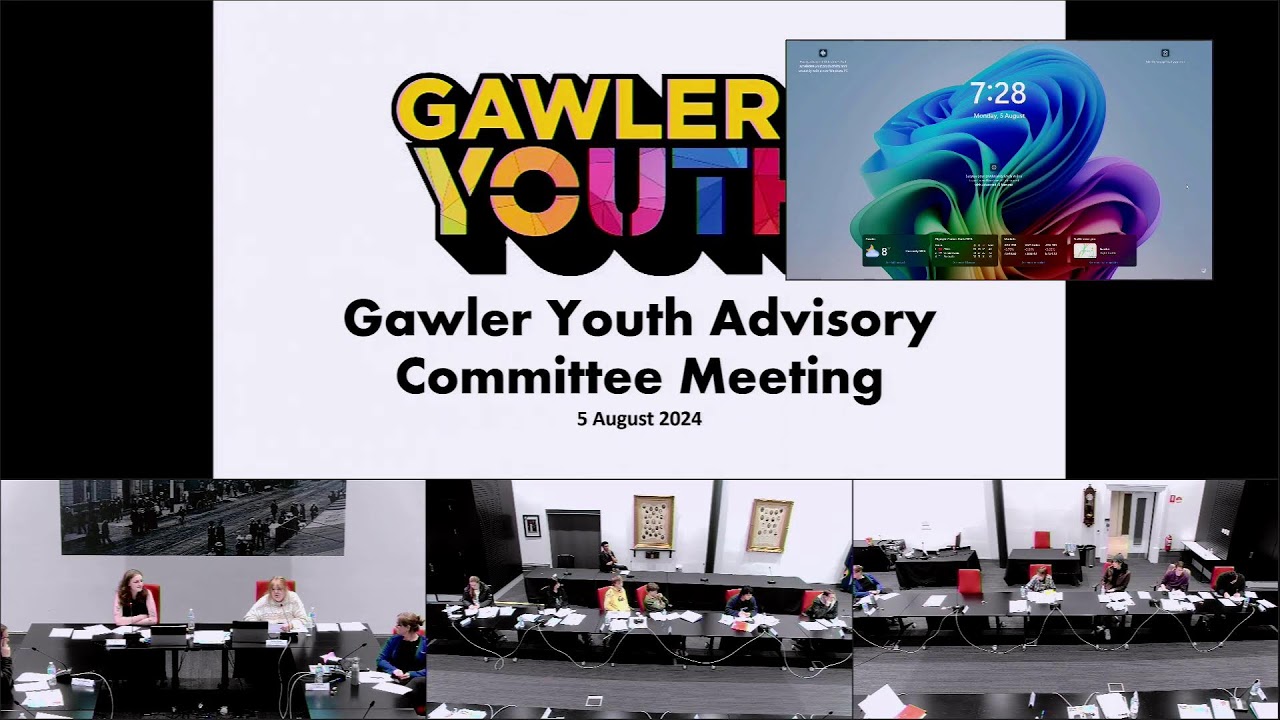 Gawler Youth Advisory Committee Meeting - 6.30pm, 5 August 2024