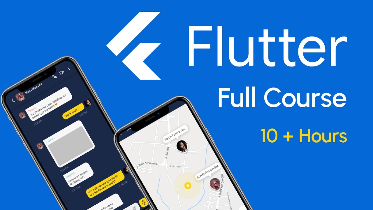 Flutter Full Course Tutorial with Projects 📱