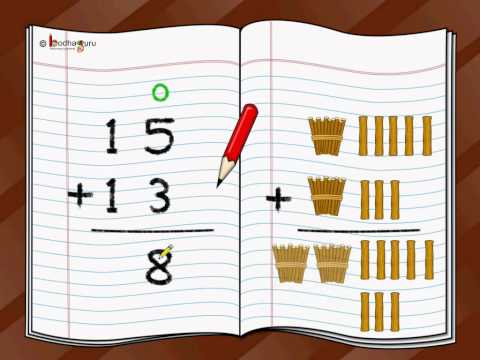 Maths -  Adding two digit numbers - English