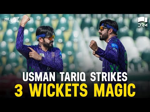 Usman Tariq Gets 3 Wickets 👌| Multan Sultans vs Quetta Gladiators | Match 28 | HBL PSL X | M3O1K