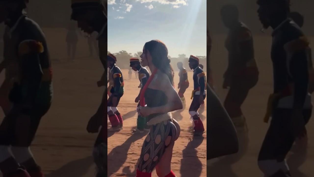 Anita na Aldeia Indígena do Xingú 🌿