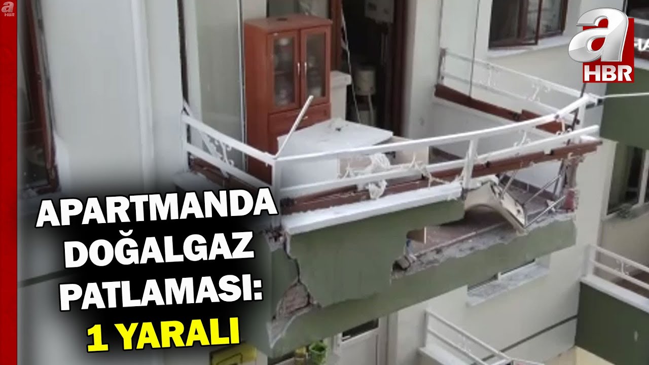 Ankara'da Doğalgaz Patlaması: 1 Yaralı | A Haber