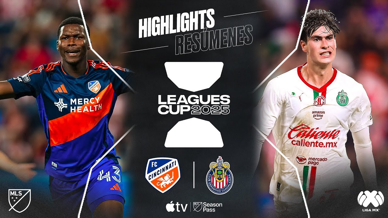 FC Cincinnati vs. Chivas de Guadalajara | Leagues Cup Full Match Highlights ⚽