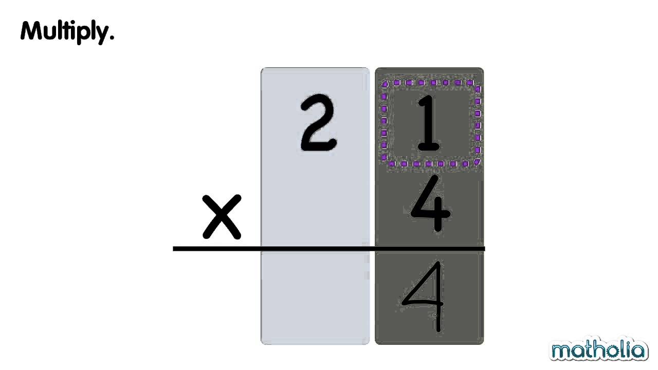 Multiplication Without Regrouping | Matholia
