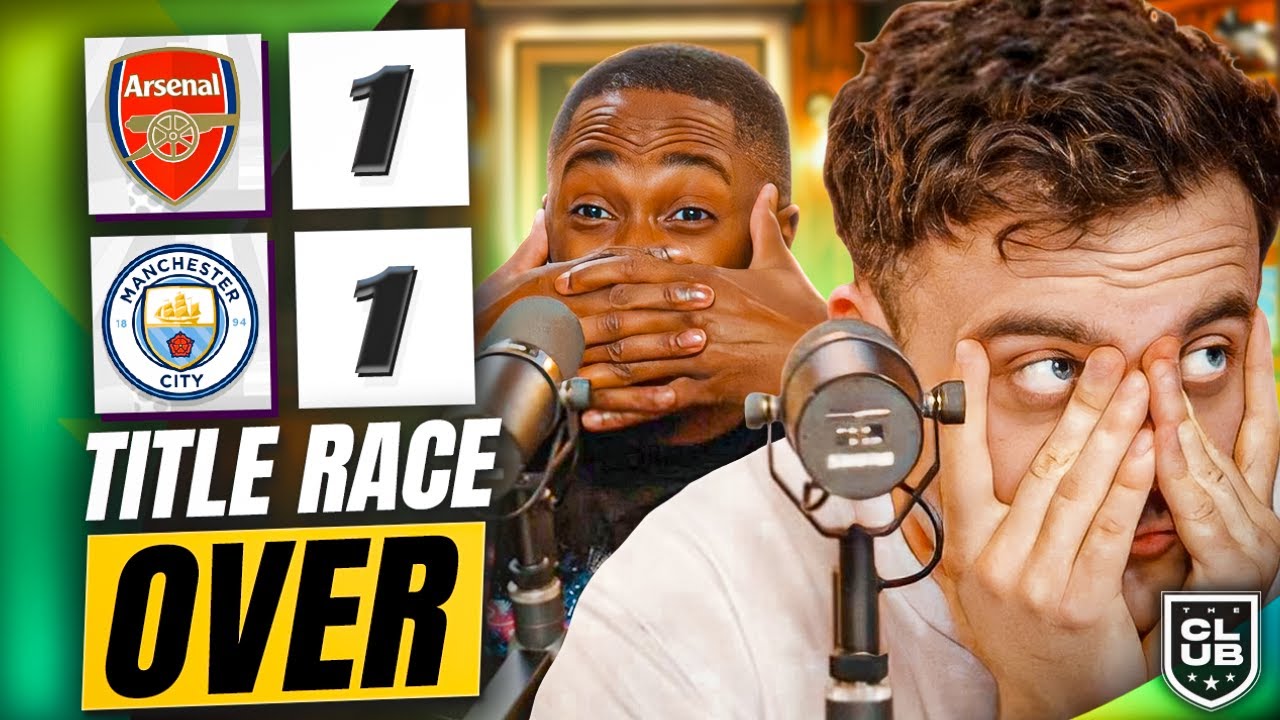 Drama at the Emirates! Arsenal Snatch a Late Draw Against Man City ⚽