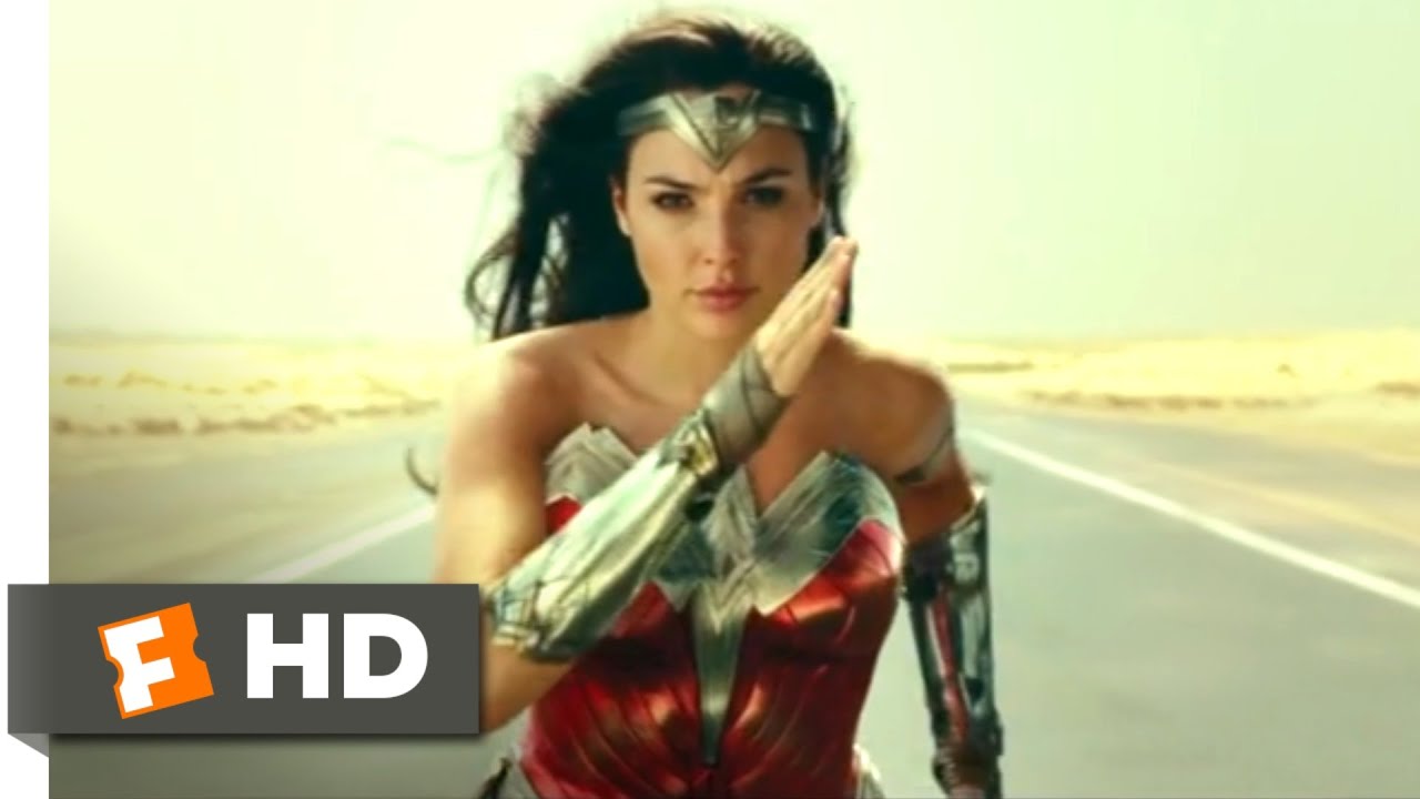 Wonder Woman 1984 Desert Car Chase Scene 🚗