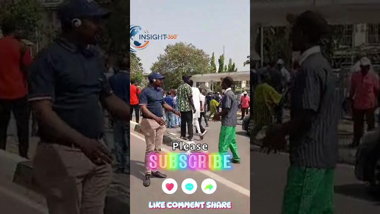 Wike Flee as FCTA Staff Chase Him During Strike 🚶‍♂️