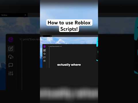 How to use a Roblox Pastebin Script GUI with an Executor! #roblox #robloxshorts #robloxexploiting