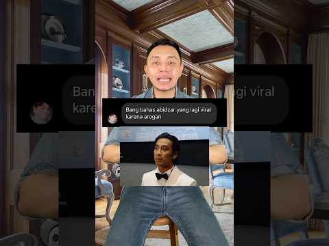Abidzar viral karena AROGAN? Remake drakor tapi mau bikin karakter sendiri? #shorts