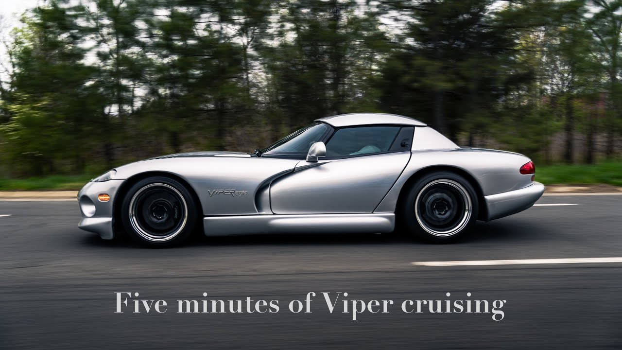 Dodge Viper RT10 ASMR Cruise 🎧