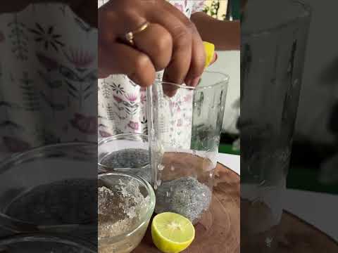 Gond Katira Lemonade | Easy Recipe for Summers | Easy drink for cooling | Anti Acne Drink