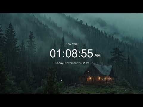 🔴 LIVE | Clock / Time in New York now / LIVE New York / what time is it now