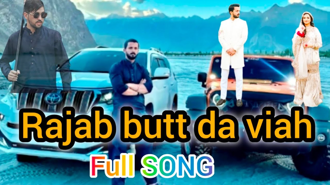 Rajab Butt Da Viah | AhmadXslowed Punjabi Song 🎶