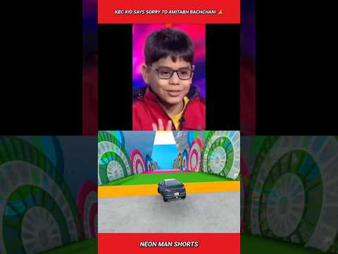 KBC Kid says Sorry to Amitabh Bachchan! 🙏 #shorts