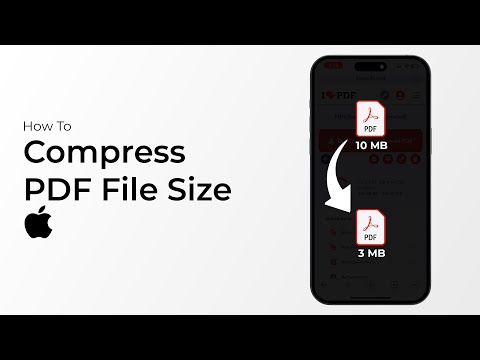 How To Compress PDF File Size On iPhone?