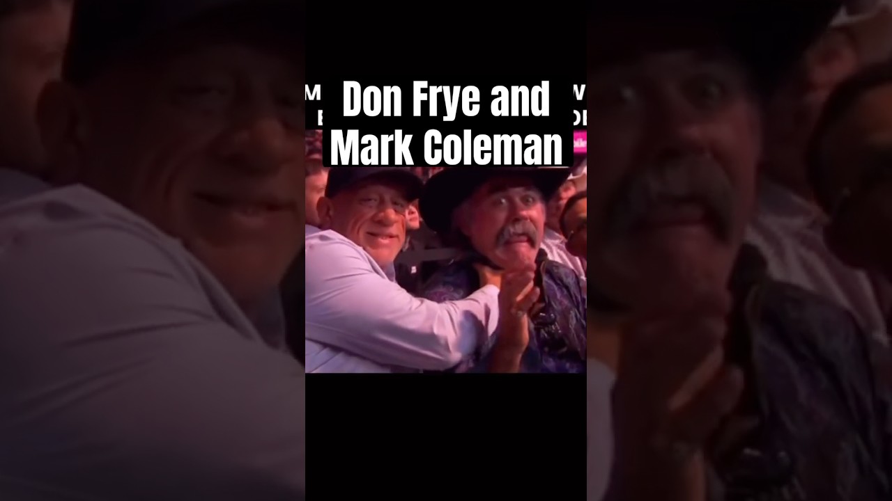 Don Frye and Mark Coleman at UFC 320 #donfrye #markcoleman #ufc