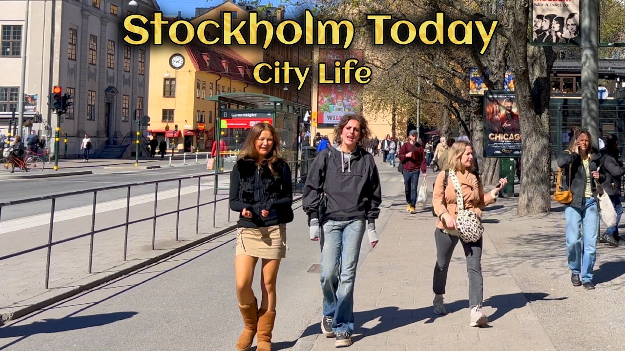 Stockholm Södermalm Walk in 4K 🌆