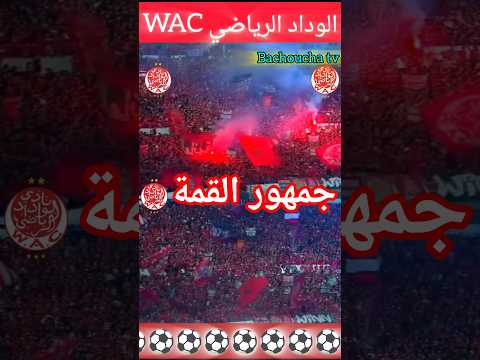 جمهور الوداد الرياضي اليوم  في مباراة الوداد الرياضي ضد اتحاد طنجة