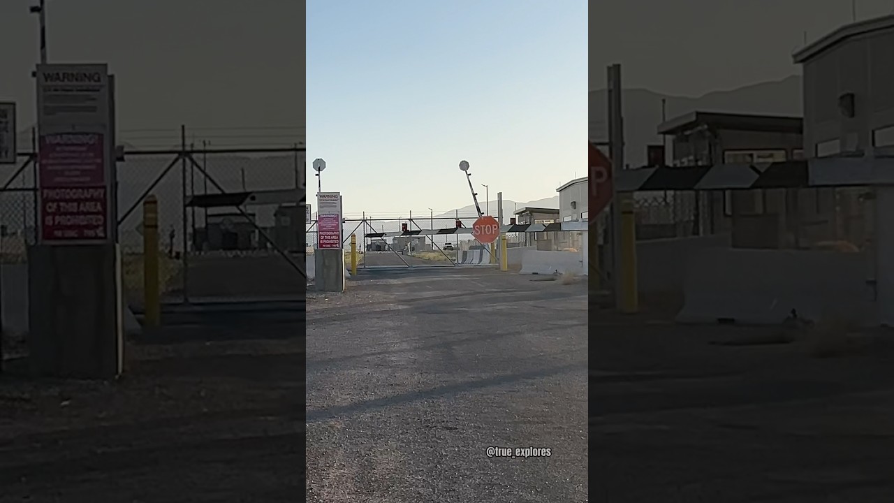 Area 51 Back Gate Alarm Triggered During Exploration