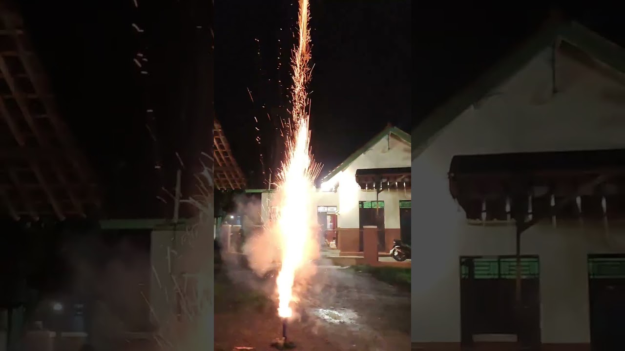 ARTILERY 4X SHOTS MERK LAUNCHER 1.5 INCH | SHELL | FIREWORKS | KEMBANG API