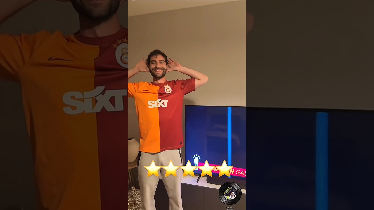 Burak Berkay Akgül Celebrates Galatasaray's Championship 🏆