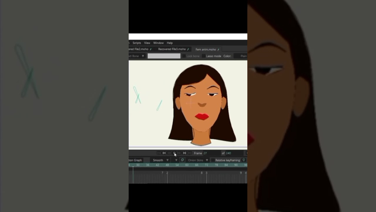 Stunning Eye Animations with Moho Bone Tool ๐ | 2D Animation Short