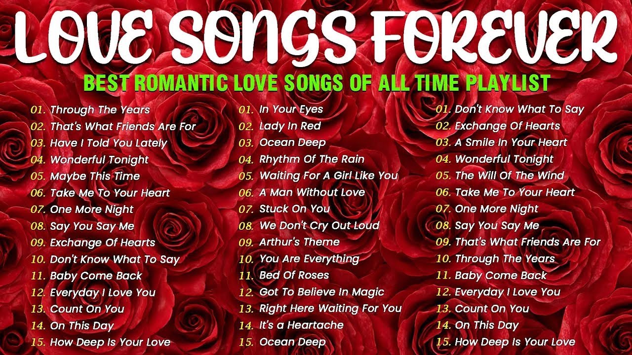 Timeless Love Songs 🎶 Best Romantic Hits from the 80s & 90s