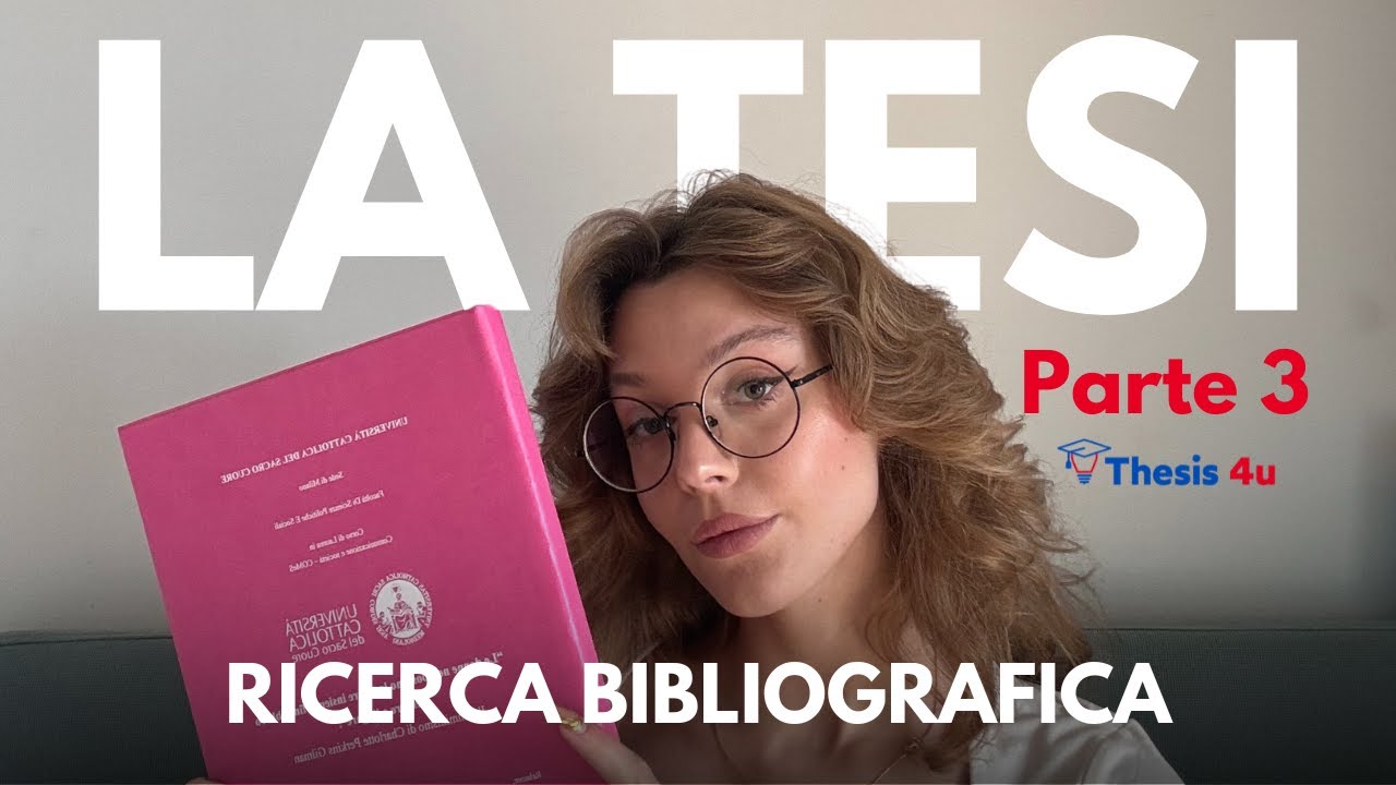 Scrivere la Tesi: Ricerca Bibliografica 📚