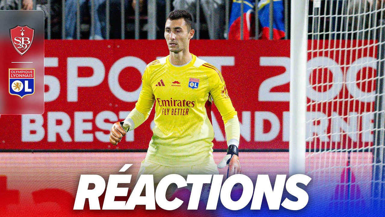 Dominik Greif après Brest - OL: 'Bon travail ce soir' ⚽