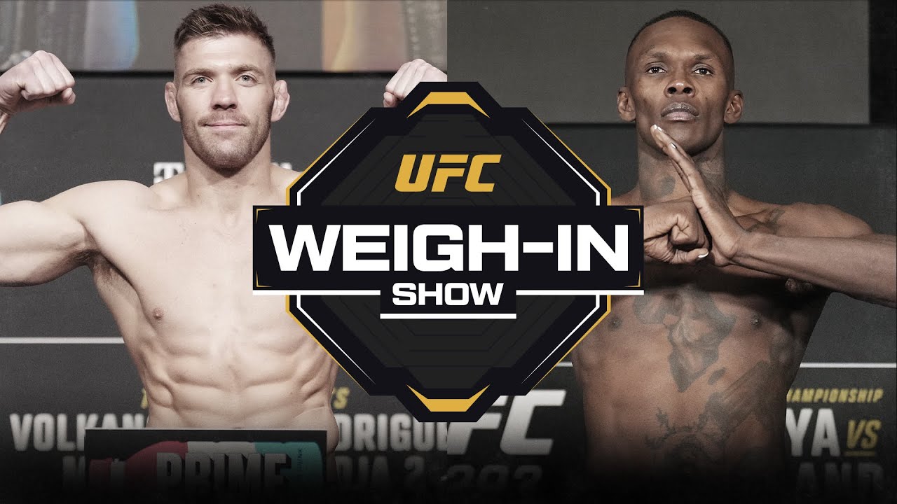 UFC 305: UFC 305 Morning Weigh-In Show Live 🥊