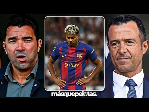 🔥 ¡CUMBRE EN BARCELONA! Deco se reúne con Jorge Mendes por Lamine Yamal