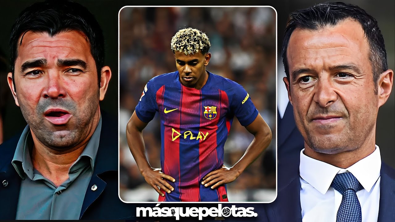🔥 Cumbre en Barcelona: Deco y Jorge Mendes Discuten el Futuro de Lamine Yamal