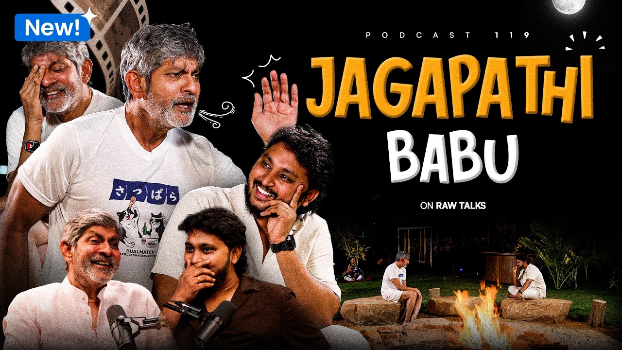 Jagapathi Babu's Life Mantra & Fun Talk | Telugu Podcast 🔥